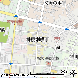 青森県黒石市株梗木横丁18周辺の地図