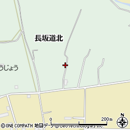青森県黒石市東野添長坂道北53周辺の地図
