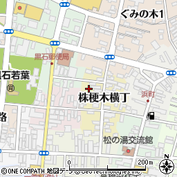 青森県黒石市株梗木横丁28周辺の地図