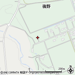 青森県十和田市洞内後野312周辺の地図