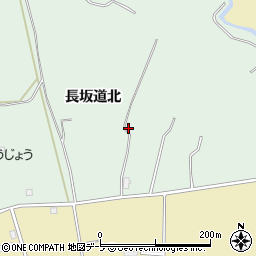 青森県黒石市東野添長坂道北29周辺の地図