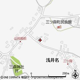 青森県弘前市富栄浅井名184周辺の地図