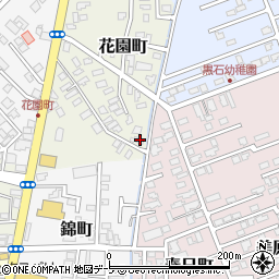 青森県黒石市花園町18周辺の地図