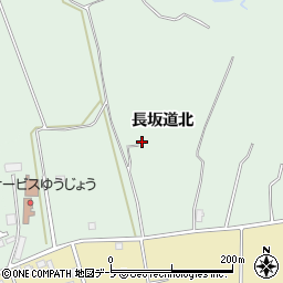 青森県黒石市東野添長坂道北70周辺の地図