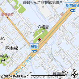 藤崎町老人憩いの家周辺の地図