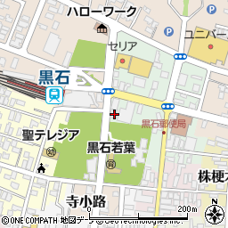 青森県黒石市一番町31周辺の地図