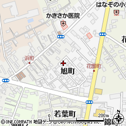 青森県黒石市旭町39周辺の地図