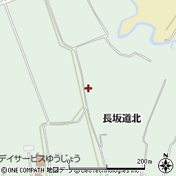 青森県黒石市東野添長坂道北113周辺の地図