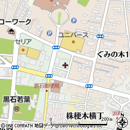 青森県黒石市一番町179周辺の地図
