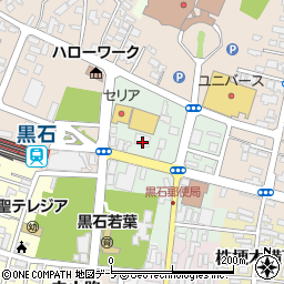 青森県黒石市一番町184周辺の地図