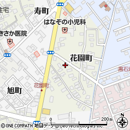 青森県黒石市花園町51-6周辺の地図