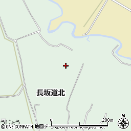 青森県黒石市東野添長坂道北40周辺の地図