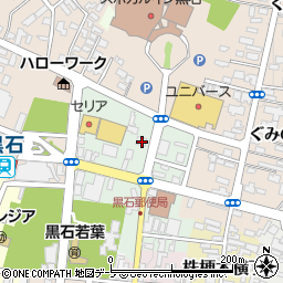 青森県黒石市一番町199周辺の地図