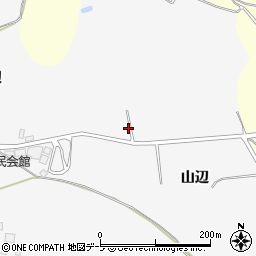 青森県弘前市富栄山辺153周辺の地図