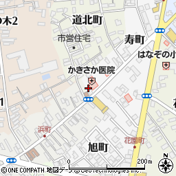 青森県黒石市寿町14周辺の地図