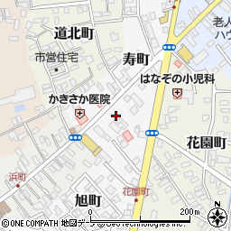 青森県黒石市寿町5周辺の地図