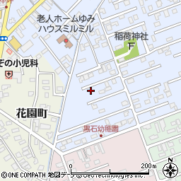 青森県黒石市青山136-3周辺の地図