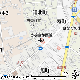 青森県黒石市寿町16周辺の地図