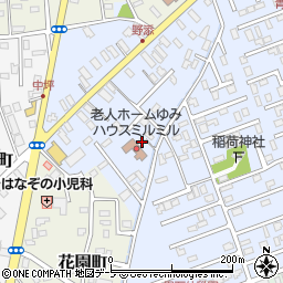 青森県黒石市野添町74周辺の地図