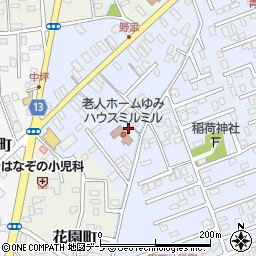 青森県黒石市野添町74周辺の地図