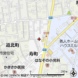 青森県黒石市寿町50周辺の地図