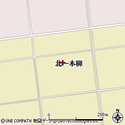 青森県田舎館村（南津軽郡）前田屋敷（北一本柳）周辺の地図