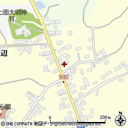 青森県弘前市独狐石田9周辺の地図