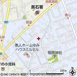 青森県黒石市野添町96周辺の地図