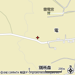 青森県弘前市中別所電153周辺の地図