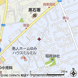 青森県黒石市野添町99周辺の地図