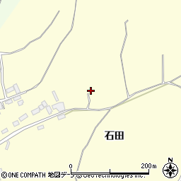 青森県弘前市独狐石田286周辺の地図