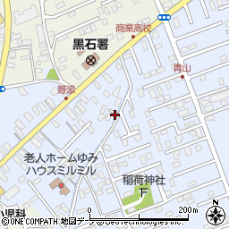 青森県黒石市野添町106周辺の地図