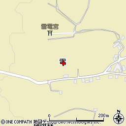 青森県弘前市中別所電周辺の地図