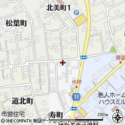 青森県黒石市寿町93周辺の地図