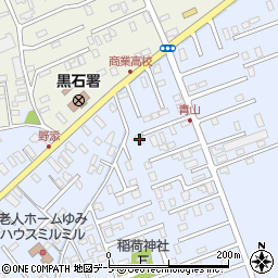 青森県黒石市青山123-7周辺の地図
