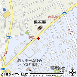 青森県黒石市野添町37周辺の地図