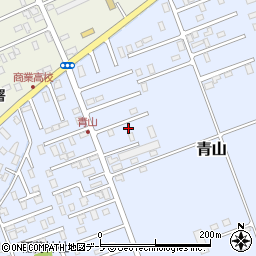 青森県黒石市青山109-37周辺の地図