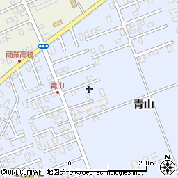 青森県黒石市青山109-38周辺の地図