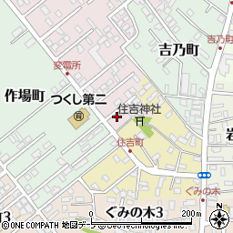 青森県黒石市末広137周辺の地図
