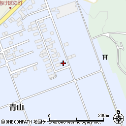 青森県黒石市青山52-2周辺の地図