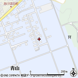 青森県黒石市青山52-4周辺の地図