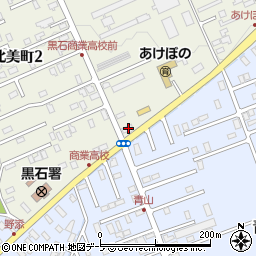 青森県黒石市あけぼの町104周辺の地図