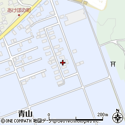 青森県黒石市青山52-5周辺の地図