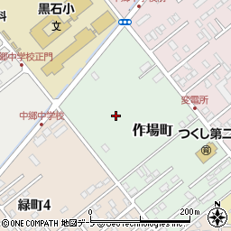 〒036-0382 青森県黒石市作場町の地図