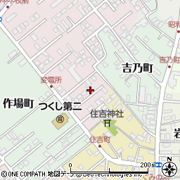 青森県黒石市末広140-11周辺の地図