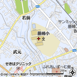 藤崎町立藤崎小学校周辺の地図