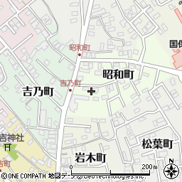 青森県黒石市昭和町5周辺の地図