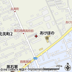 青森県黒石市あけぼの町106周辺の地図