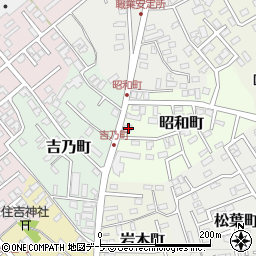 青森県黒石市昭和町24周辺の地図
