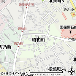 青森県黒石市昭和町16周辺の地図